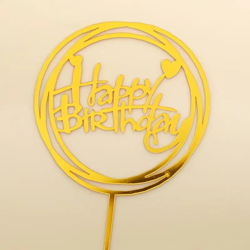 Flex Acrylic Birthday Toppers