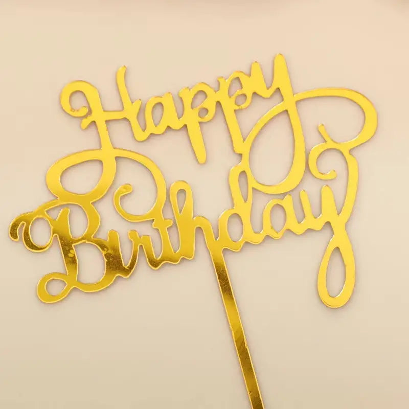 Flex Acrylic Birthday Toppers