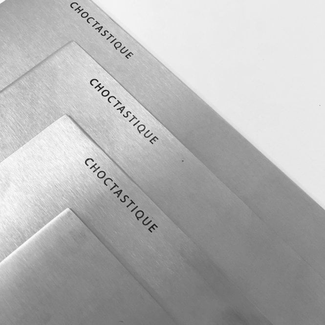 Choctastique Stainless Steel Cake Scrapers