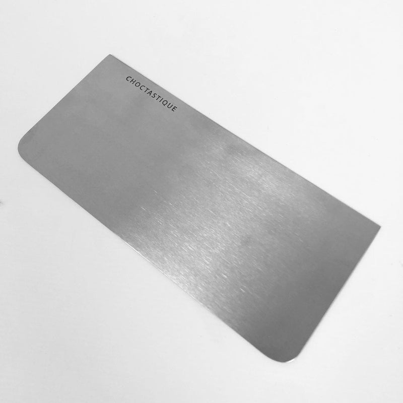 Choctastique Stainless Steel Cake Scrapers