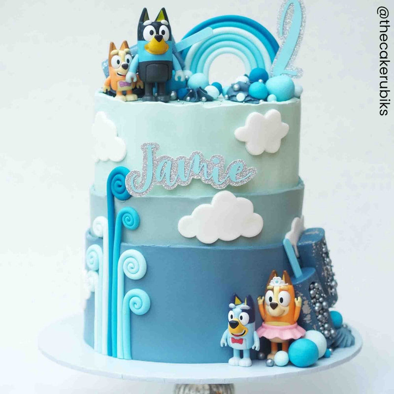 12" Baby Blue Masonite Cake Board 5mm