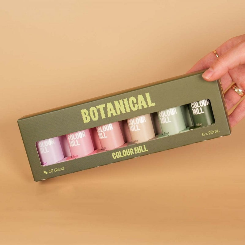 Botanicals - Gift Set of 6 Oil Based Colouring