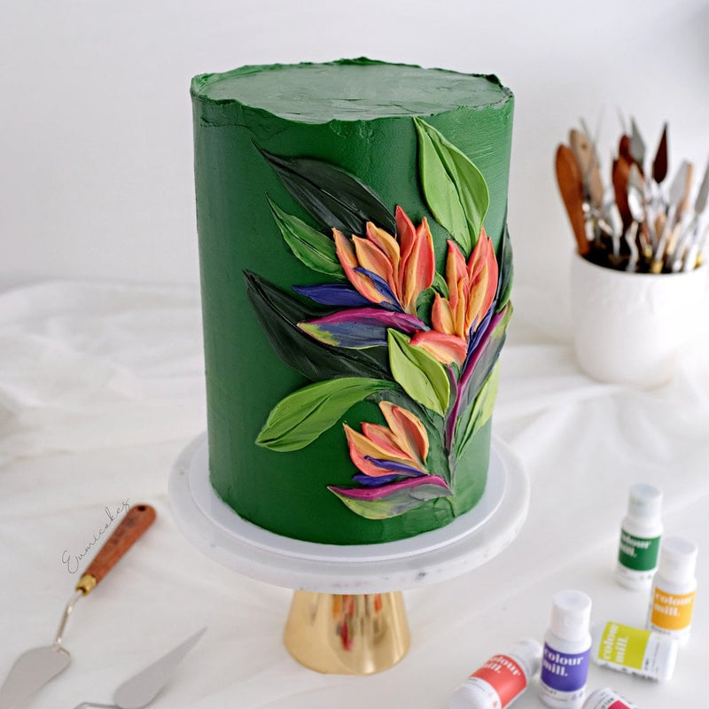 Tropical Colours - Gift Set of 6 Oil Based Colouring