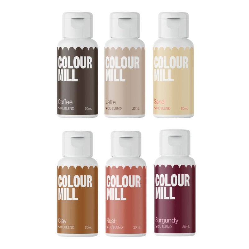 Colour Mill Outback Colours - Gift Set of 6 Oil Based Colouring