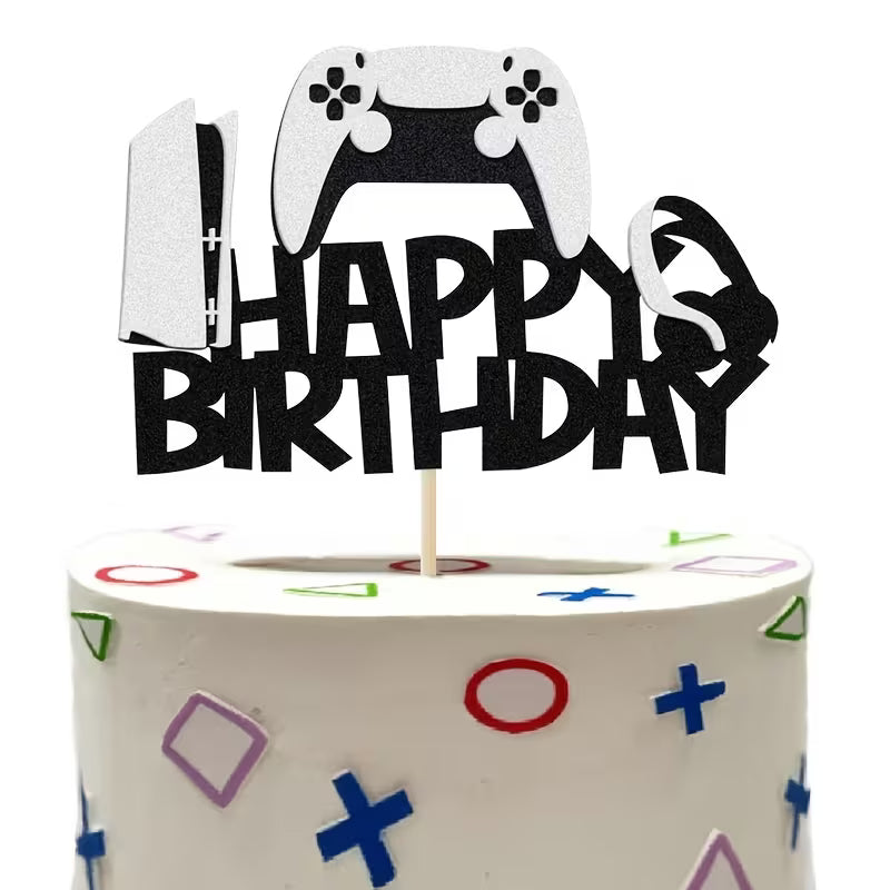 Gaming Birthday Topper
