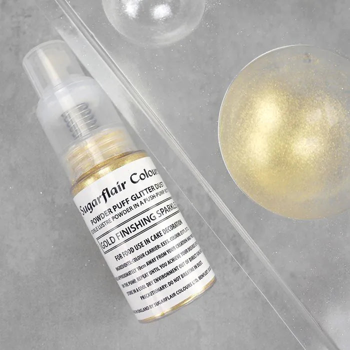 Gold Finishing Sparkle Pump Spray 10g E171 Free
