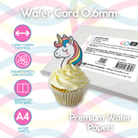 Premium Wafer Card Paper 0.6mm 25/pk