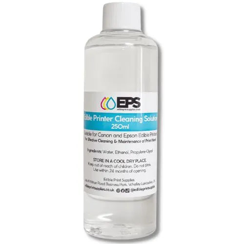 EPS Edible Printer Cleaning Solution 250ml & Needle