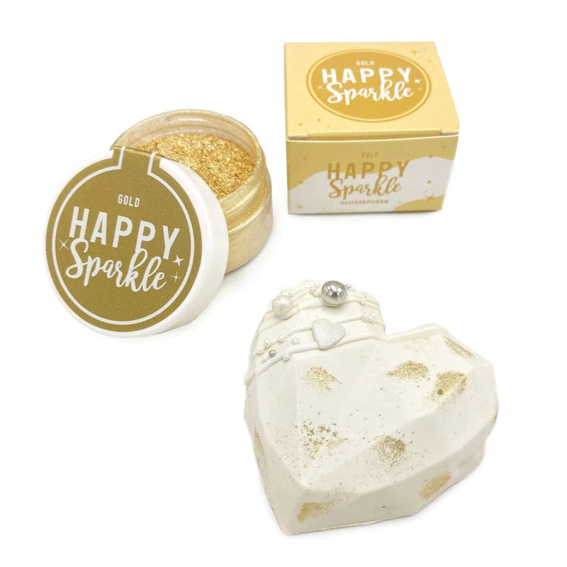 Happy Sparkle Glitter Gold E171 Free 12g