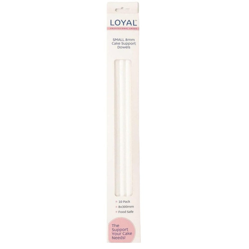LOYAL Small Cake Dowels Heavy Duty x 10