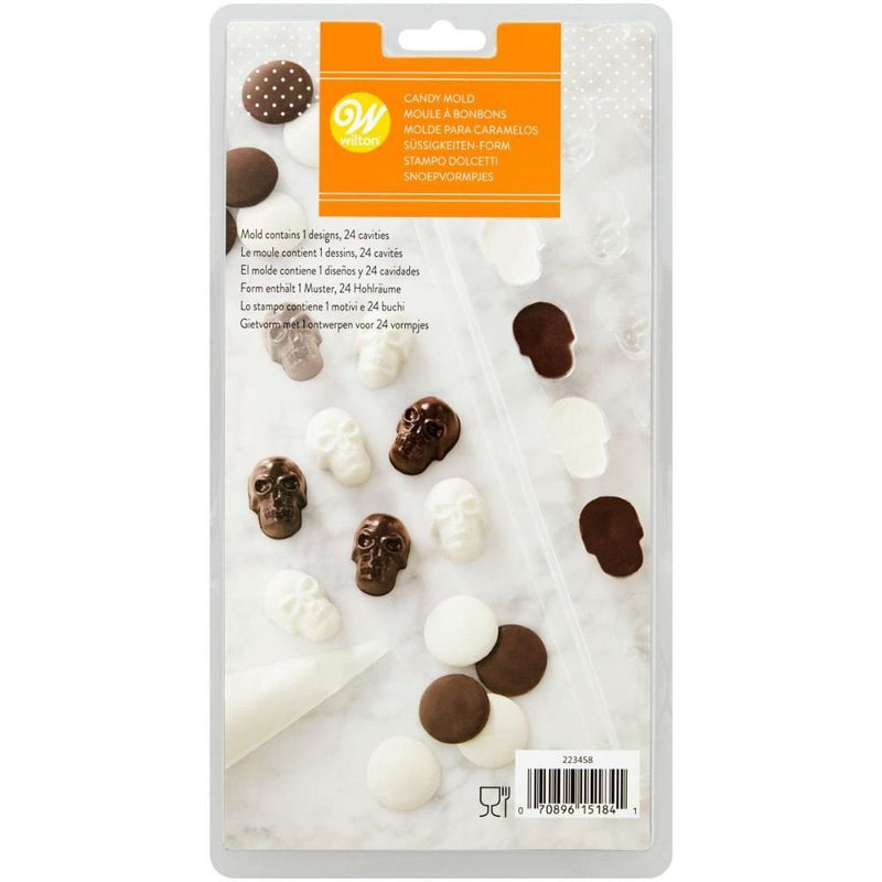 Wilton : Candy Mould - Mini Skulls