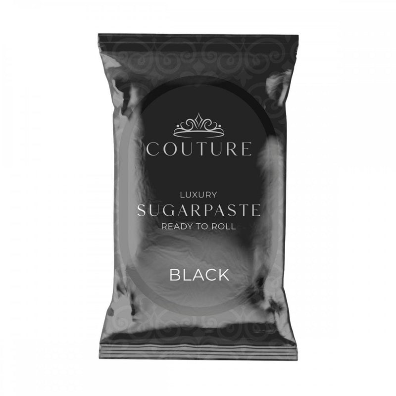 Couture NEW Black Sugarpaste 1Kg or 2.5KG