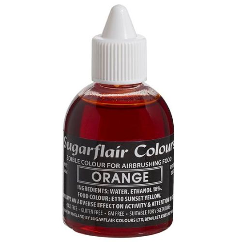 Sugarflair Airbrush Colour - Orange 60ml