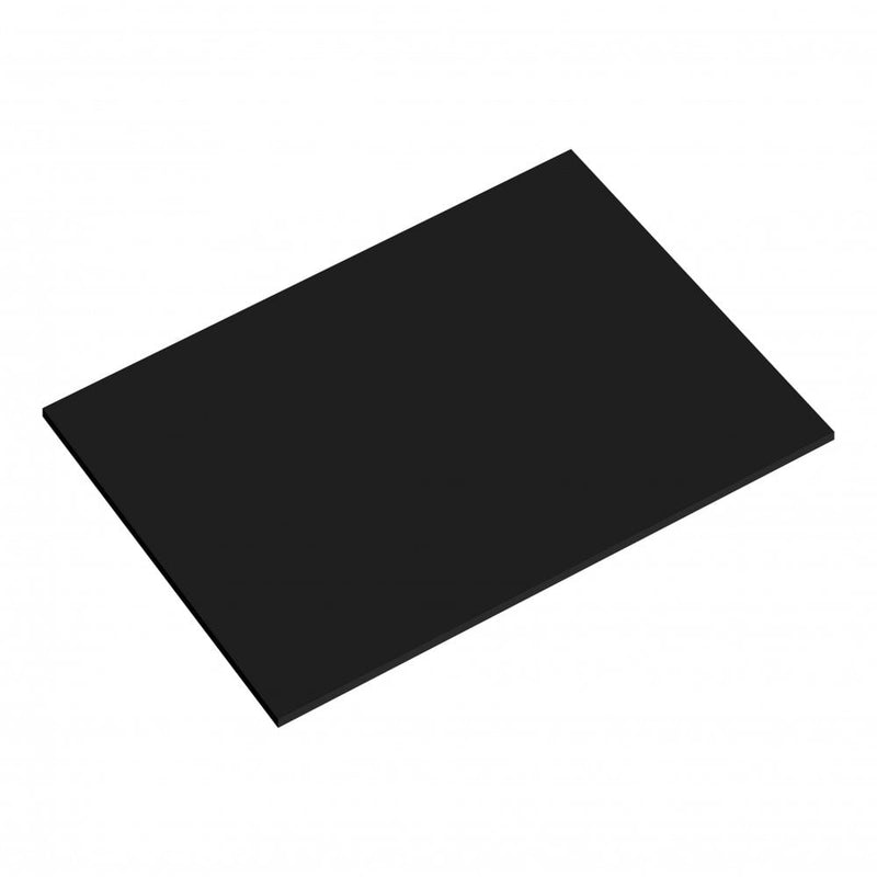 5mm Black Gloss Masonite Board 16" x 12"