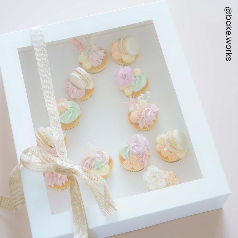 NEW ! Cupcake Number Boxes 0-9