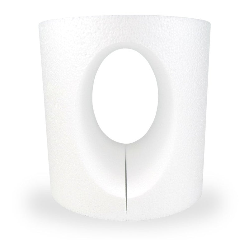 Oval Cut Out - 6 Inch Round 6 Inch Deep Straight Edge Dummy