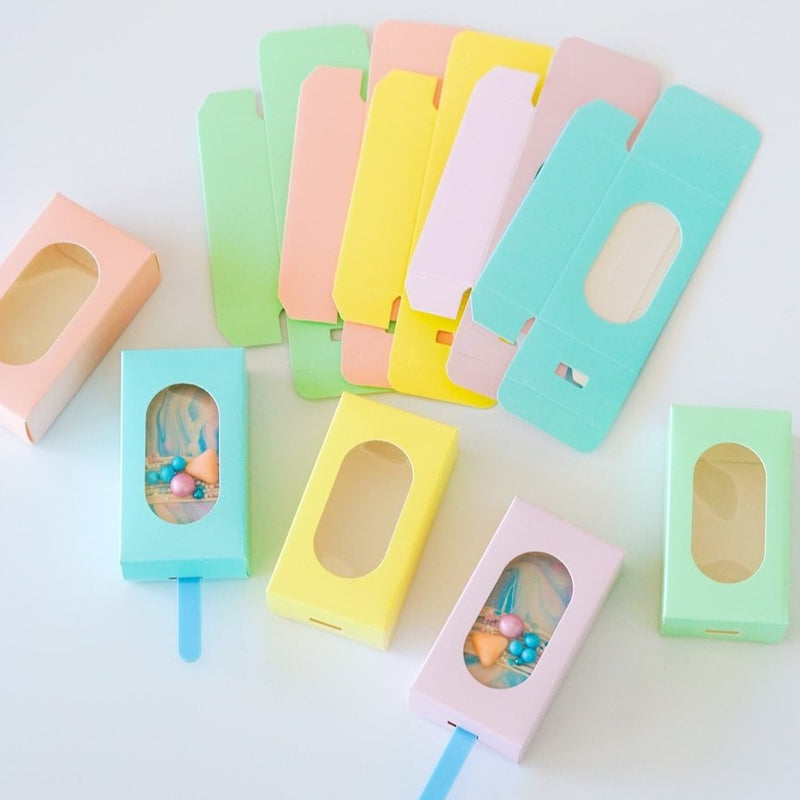 Cakesicle Boxes - Packs Of 10