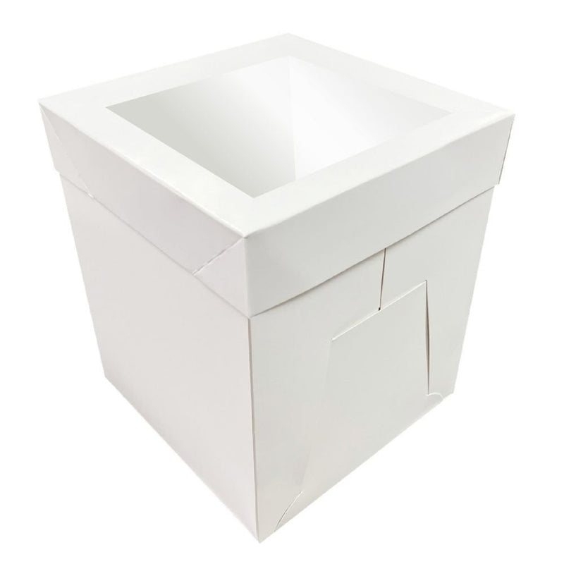 Tall Cake Box- With Top Window - (12 X 12 X 12'')