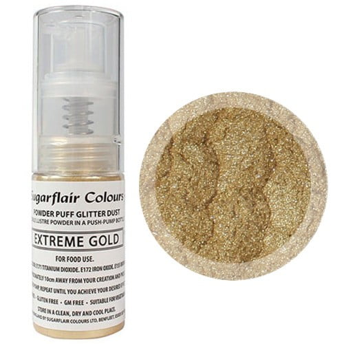Extreme Gold Pump Spray Refill 25g E171 Free