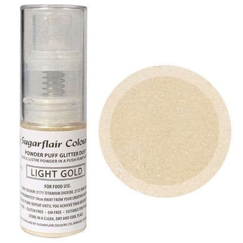 Light Gold Pump Spray 10g E171 Free