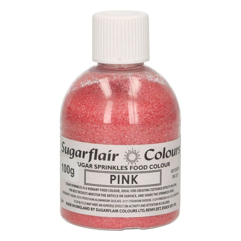Pink Sugar Sprinkles 100g
