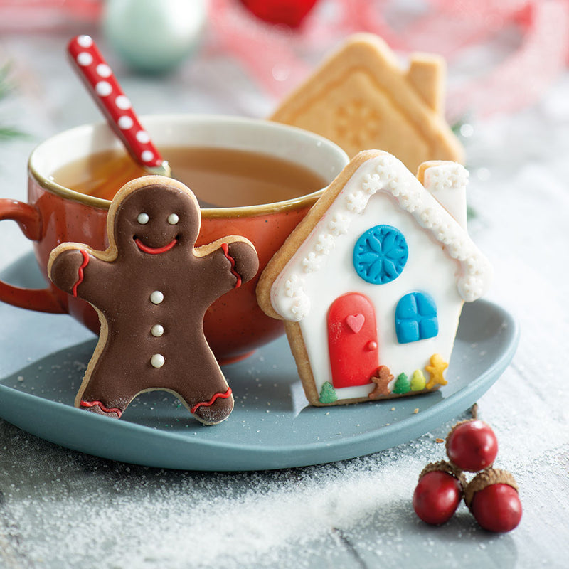 Gingerbread Man & House pastry cutter