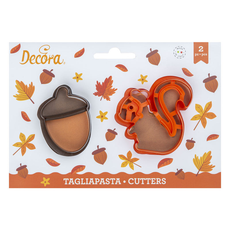 Squirrel -Acorn Wood cutter