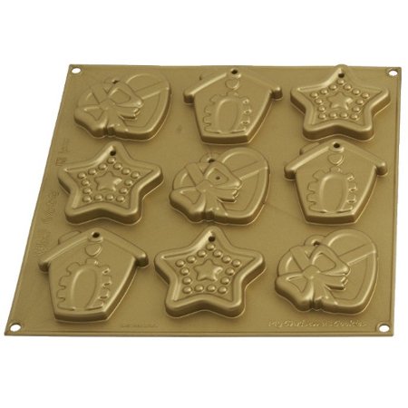 Christmas Cookie Star/ House/ Bow Mat