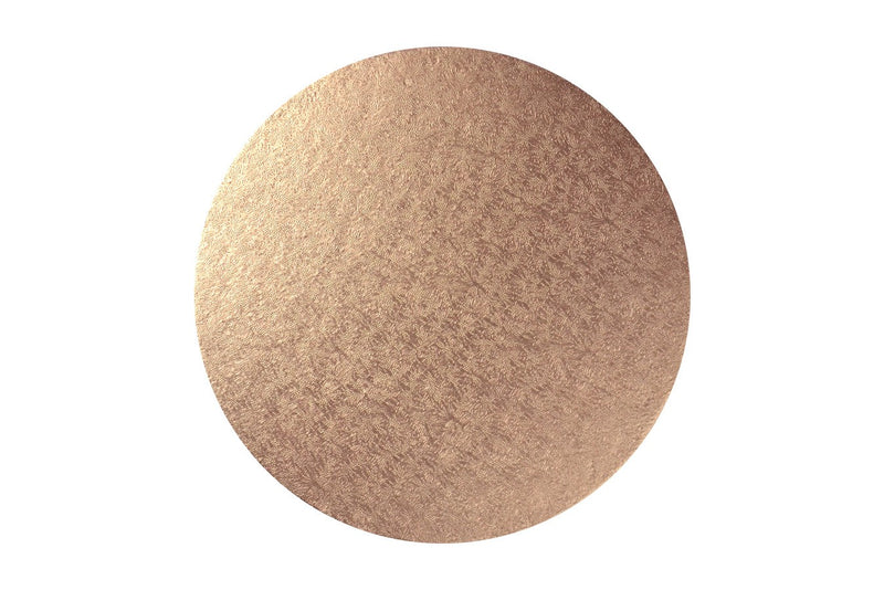 10" Rose Gold Masonite Cake Board 3mm Thick