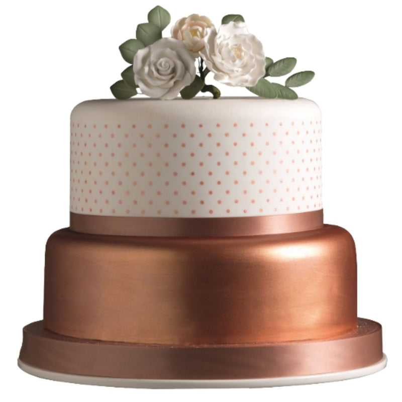 Ranunculus & Rose Flower Spray White - 140 X 160mm