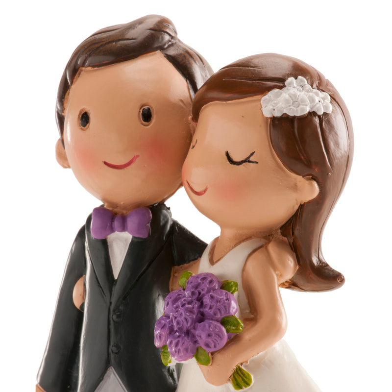 Just Married Car Couple 12cm