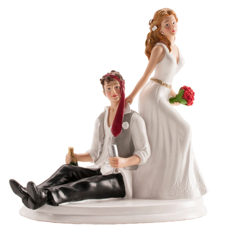 Funny Drinks Drag Couple 14cm