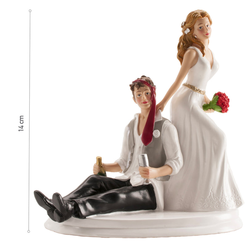 Funny Drinks Drag Couple 14cm