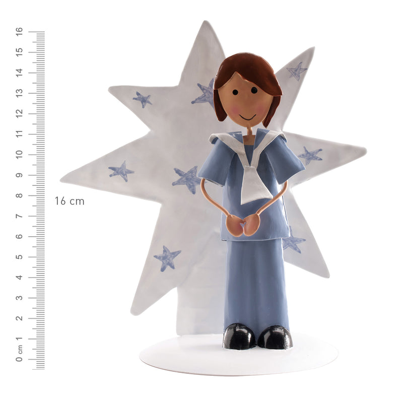 Dekora Metal Communion Boy  6.5"
