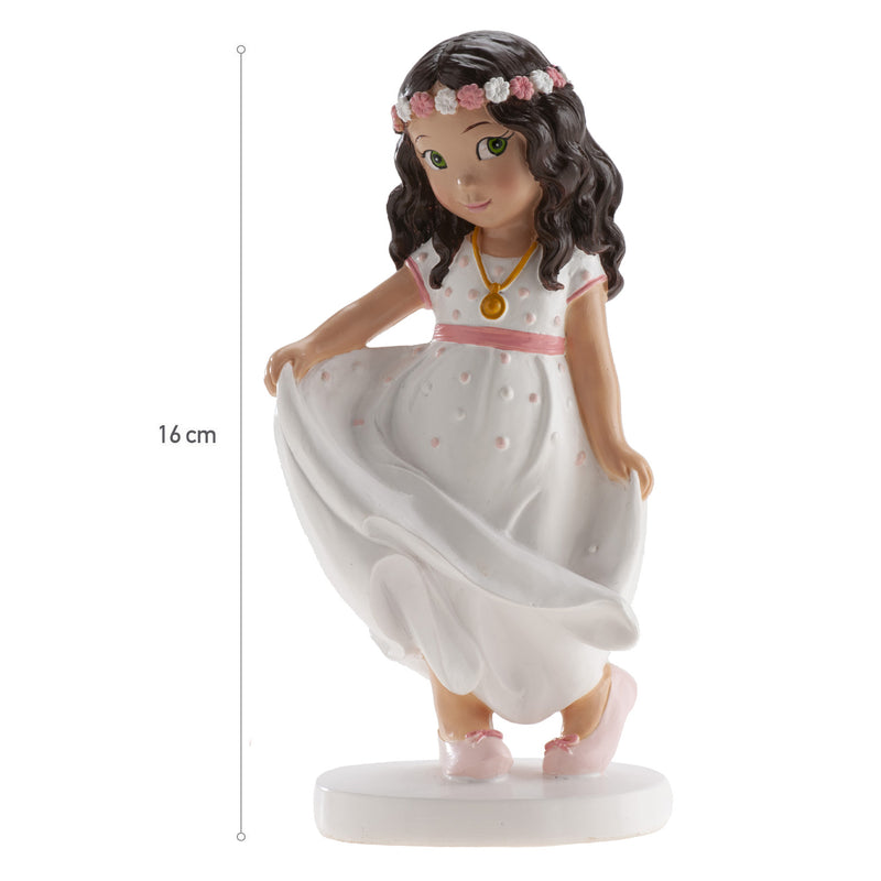 Dekora Resin Communion Girl Berta  6"