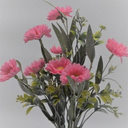 Pastel Coloured delicate floral petals with foliage