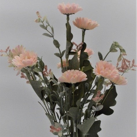 Pastel Coloured delicate floral petals with foliage