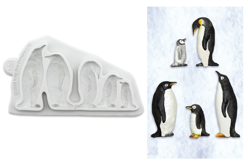 Katy Sue Moulds : Penguin Family