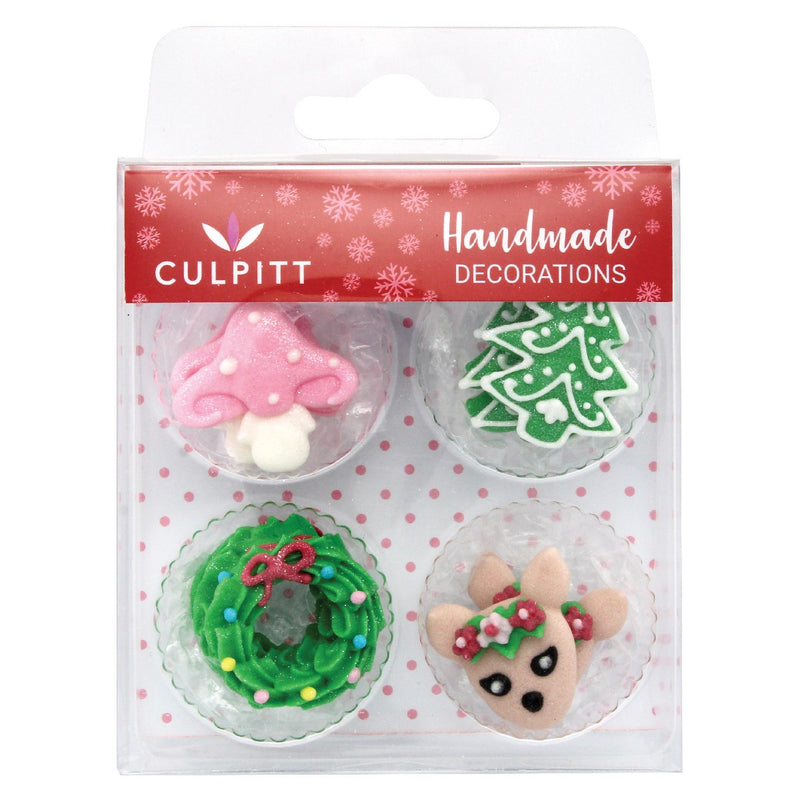 12 Magical Woodland Sugar Pipings 12pk