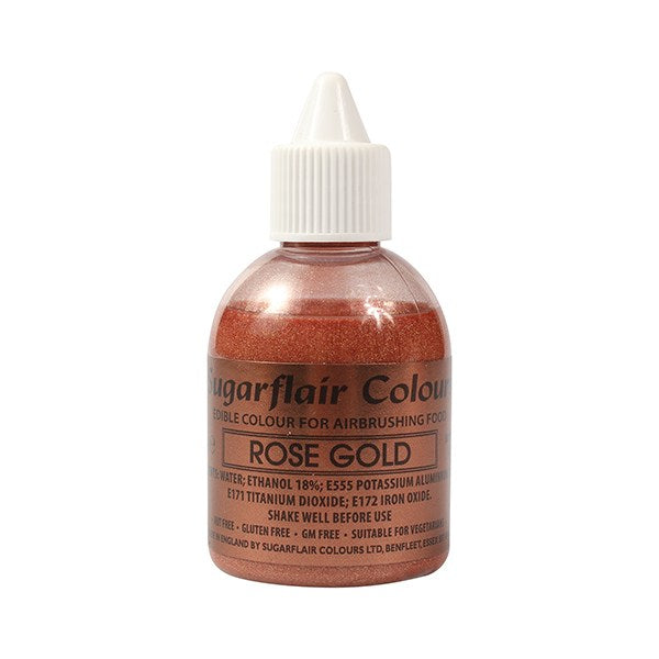 Sugarflair Airbrush Colour - Rose Gold - 60ml