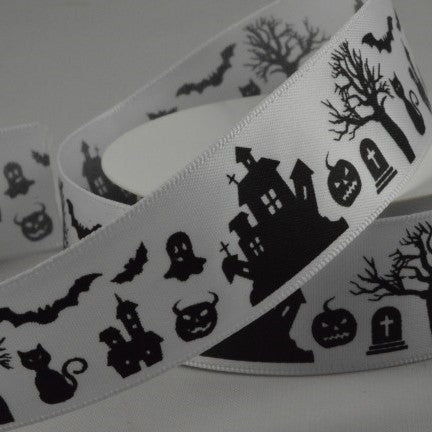 25mm Halloween White 10Mtr