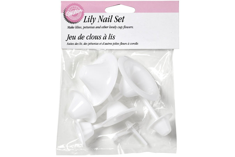 Wilton : Lily Flower Nail Set
