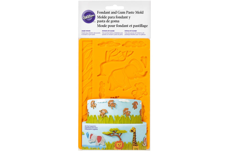 Wilton : Silicone Mould - Jungle