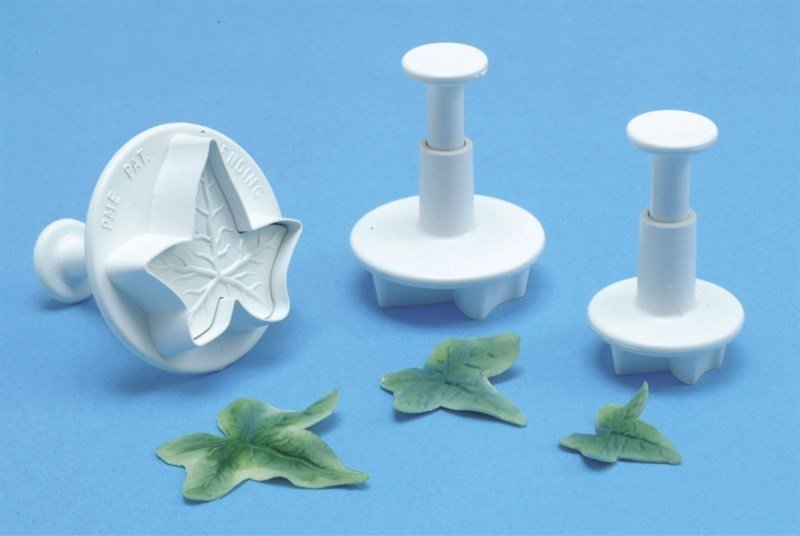 PME 3 Set Veined Ivy Leaf Plunger