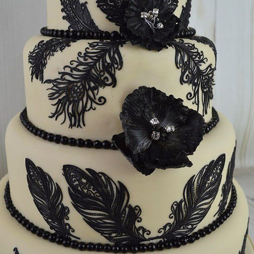 Claire Bowman - Feather Mat - Bakeworld.ie