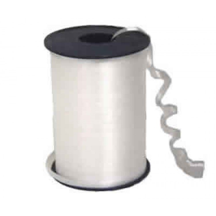 White Curling Ribbon 5mm x 500mt