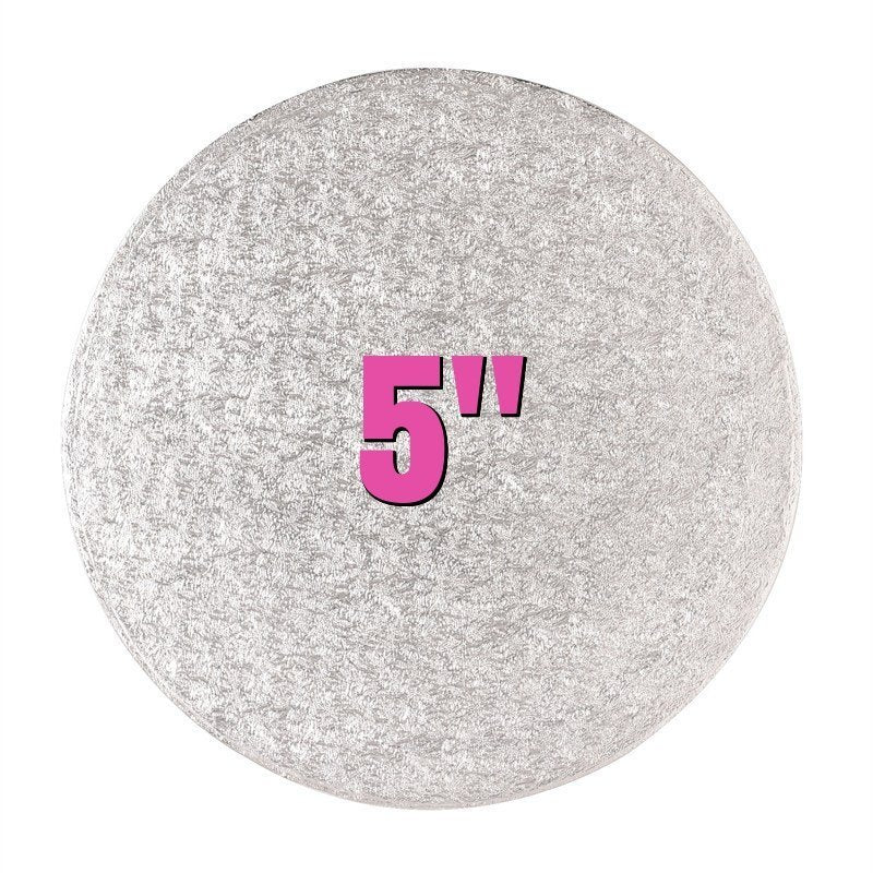 5'' Round Turn Edge Cake Cards (1.75mm) - Bakeworld.ie
