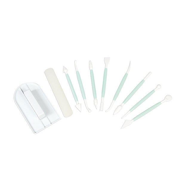 Cake Decorating Tool Kit -Set of 10 - Bakeworld.ie