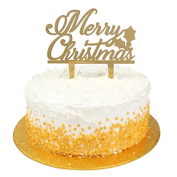 Cake Star Merry Christmas Cake Topper