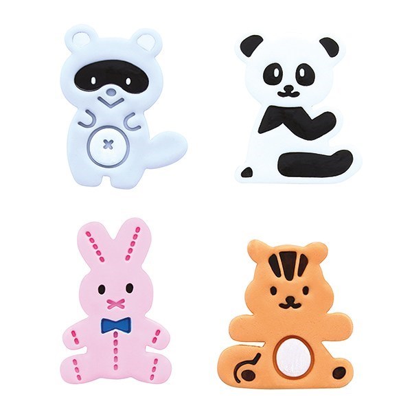 Cake Star Plunger Cutter Cute Animals - 4 Piece